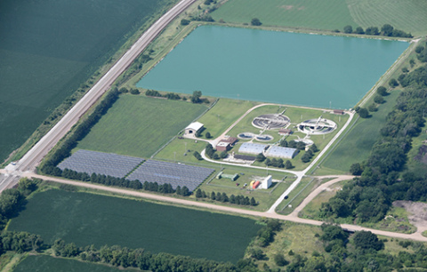 A route for an interceptor sewer line that will tie into the city’s wastewater treatment plant (shown here) was approved by the Aurora City Council last week, though much work remains before construction will begin.