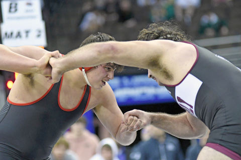Aaron Jividen’s final match of his career ended up being the only defeat of his senior season, losing to Waverly’s Trevor Brown in the finals Saturday. 