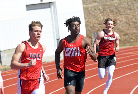 Mack Owens set a new PR time in the open 400, winning the event with a time of 52.78 at Friday’s Broken Bow Invite. 