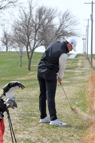 Aurora’s Cauy Walters won his first high school golf tournament April 19 at Southern Hills Golf Course in Hastings, shooting an 86. 