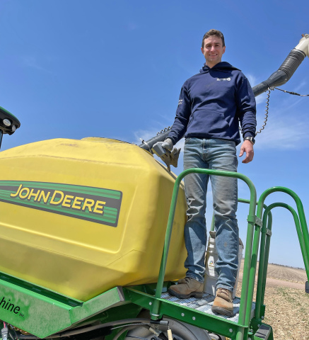 Matt Grosshans is working toward saving his soil.