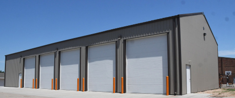 The bus barn on Hadley Avenue is to be converted into an ag classroom with potential for a shop class later. 