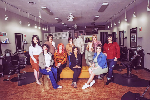 The Master Stylists team poses for a photo at the salon in Grand Island, front from left: Abbie Hayes, Andi Niles, Shannon Aldana and Rebecca Pfeifer. Back from left: Paula Vazquez, Linda Douglas, owner Jennifer Archie, Floyd Archie, Amy McIntosh, Kathy Vowels and Rachel Jerke. Jennifer stated that her business is like a family to her, something she said she wants to continue from founder Jeanene Campos.