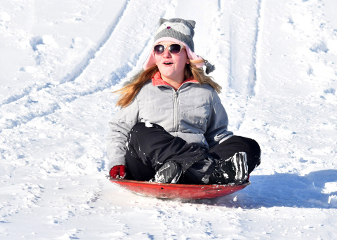 A blanket of 4-6 inches of snow and two days out of school provided the perfect combination for some outdoor fun last week. 