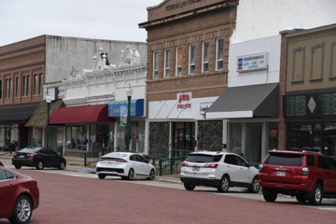Downtown Aurora.
