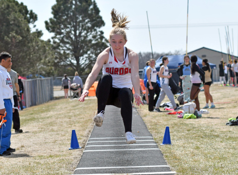 Savanna James has had a great start to the season in the triple jump with a couple victories and a new best mark of 34-03.50, finishing third at Norris. 