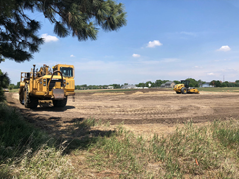 Crews with Mid-Nebraska Land Developers have been busy moving dirt on this site just north of Highway 34 west of the 1st Street intersection, where a new Dollar General Market store will soon be built.
