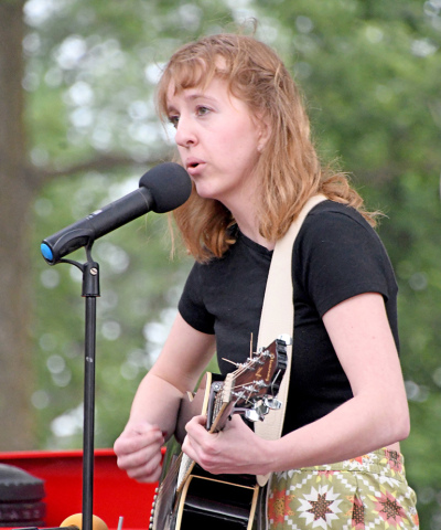 Maddie “Mad Dog” Barnes performs an original song on her way to taking first place in the 18+ Division at AGT.
