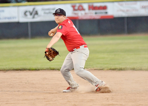Aurora Seniors in action earlier this month.
