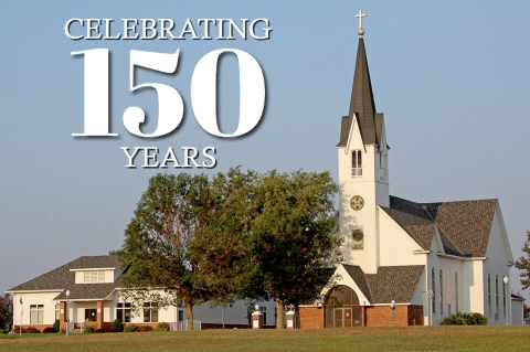 Zion Lutheran Church near Hampton will celebrate its 150th anniversary Sunday. 
