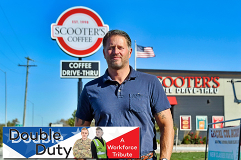 Todd Vettel has multiple business ventures in Aurora, including Scooters Coffee on Highway 34. Vettel shares how his military background benefits him now in business, kicking off ANR’s annual workforce recognition effort. 