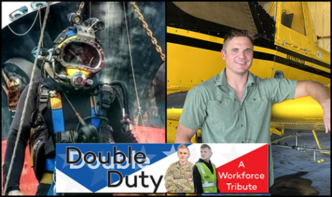 A former U.S. Navy diver, Derek Dibbern now focuses on the skies as owner of Knox Ag Aviation