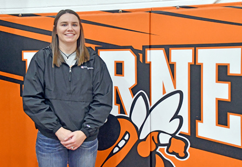 Mackenzie Treat is a former Hastings College basketball player and high school official, set for her first foray into coaching this winter with the Giltner girls basketball program. 
