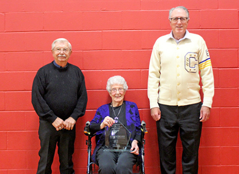 High Plains Community inducted three individuals into its 2023 hall of fame class, including Roger Merchant, Agnes Andreasen and Tim Lamb, a representative for the family of the late John Lamb.