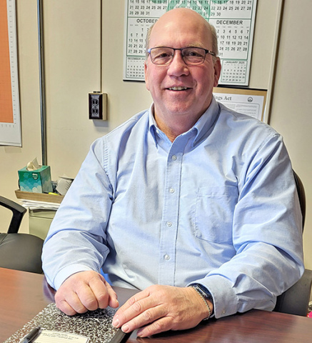Pat Shaw of Aurora was announced as the new county business manager to replace Scott Stuhr who resigned last summer. 