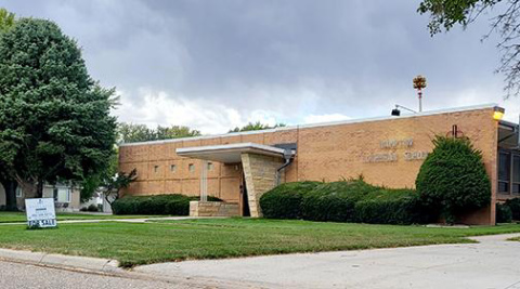 The Hawk Learning Center in Hampton, future home of a community daycare facility.