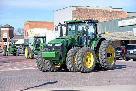 Drive your tractor to school day.