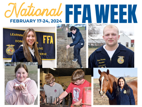 ANR is celebrating the young men and women of FFA. 