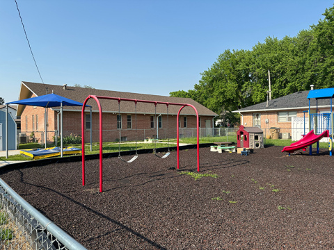 The Head Start preschool building on L Street in Aurora.