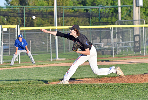 Dane Comer has made four pitching appearances for the Pinnacle Bank Seniors so far during the summer season. 