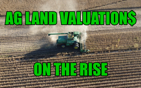 Sales drive hike in ag land valuations in county