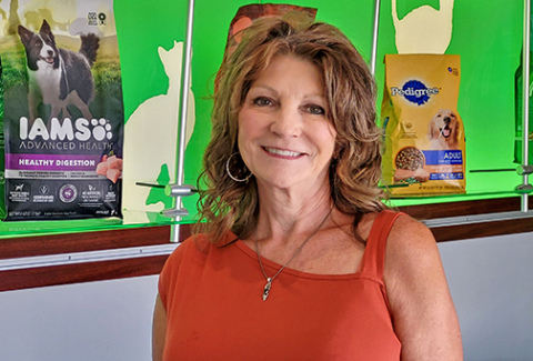 Giltner native Teresa White retired last week from her job as site admin at the Mars Petcare dog and cat food plant west of Aurora. White was the first person hired (as a secretary) when the plant was under construction in 1984. 