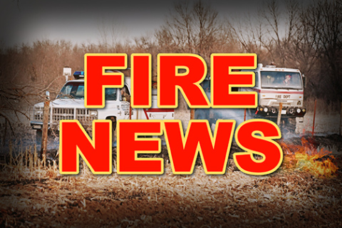 Fire near Phillips destroys container. 