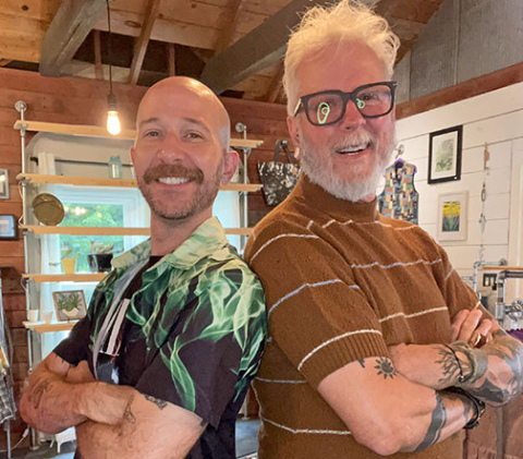 Grape Frog Boutique owners Saxon Copeland and Loren Berthelsen will be having a three-day sale Sept. 5-7 before moving exclusively online.
