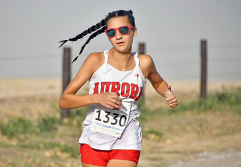 Lexi Ericksen whipped the field at Thursday’s C-4 district meet in Minden, winning the race with a time of 20:09.83, 30 seconds ahead of the field. The Lady Huskies finished as district-runner up as a team and are headed to state for an 11th consecutive year. 