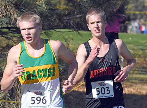 Charlie Evans ended his high school cross country career with a 14th place medal at the Class C state championships in Kearney Friday afternoon. 