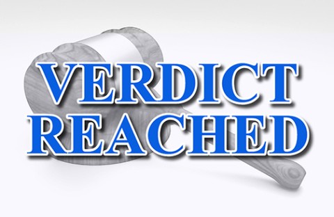 Jury finds May not guilty
