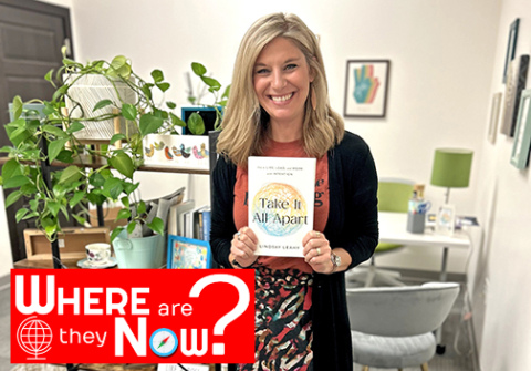 Lindsay (Dick) Leahy released her first book, “Take It All Apart: How to Love, Lead and Work with Intention,” on Oct. 24. The book features practices that she teaches through her business, the Restoration Project.