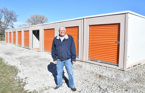 Jim McHargue, owner of U-Save Self Storage