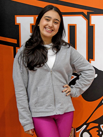 Giovanna Nogara is a senior at Giltner High School and an exchange student from Curitiba, Brazil.  
