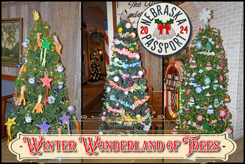 The Plainsman Museum's Winter Wonderland of Trees