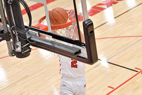 Aurora’s Booker Scheierman made 13 of his 14 shots for 36 points in an 87-29 win over Schuyler Friday. Scheierman was perfect from behind the arc as well as at the free throw line. 