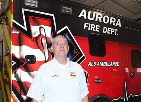 Kirt Smith stepped into the role as captain of the city’s ambulance service in November. It’s a familiar role, as Smith served as director of the county’s ambulance service from 1999 to 2009.