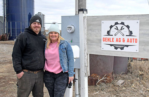 Preston and Debra Gehle run Gehle Ag & Auto north of Giltner at 605 W 9 Road. The Gehles provide automotive repairs, irrigation maintenance and repairs and are happy extend their services to other areas.