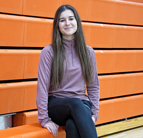 Giltner sophomore Augeda Calvo Perez, from Valladolid, Sprain, has been enjoying her exchange year in Nebraska.