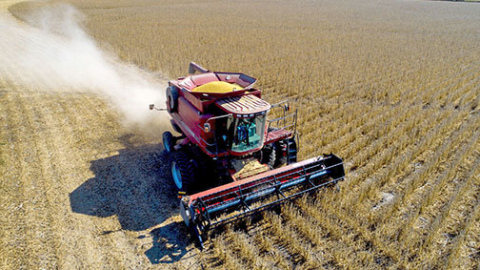 New U.S. tariffs on goods from China, Mexico and Canada are expected to erode the export competitiveness of Nebraska’s ag sector and decrease its access to export markets due to trading partners’ retaliation, according to a new Yeutter Institute analysis. (Photo credit, Craig Chandler/University Communication and Marketing)
