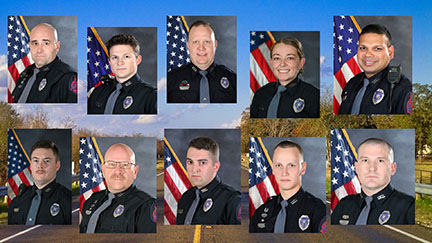 These members of Troop C of the Nebraska State Patrol help keep local highways safe.