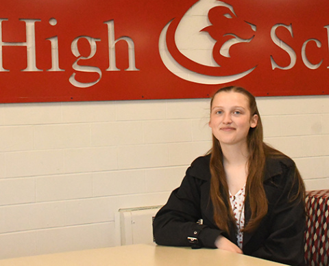 Eloise Francois is a senior at Aurora High School and will be graduating with her classmates on Sunday, May 18. Francois plans to start college in Belgium where she will either major in nutrition or physical therapy.