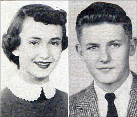 Yvonne (Ross) Haun and Ross Beins will be inducted into the Aurora High School Hall of Fame on Friday.