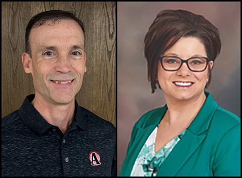 Carl Smith and Jannelle Seim plan to run for city council in their respective wards in 2026. 