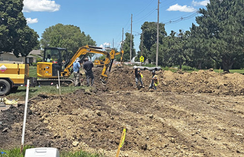  Final completion of 1st Street from the railroad tracks to Highway 34 is scheduled for April 30, 2026.