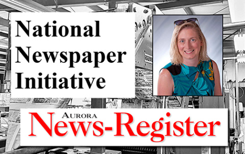 Teri Finneman, a journalism professor at the University of Kansas and co-author of the book "Reviving Rural News" will be leading the study