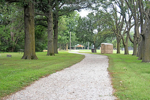 This trail in Streeter Park is one of many mentioned in a detailed JEO Consulting trails report, which is now being used as a key reference by the Hamilton County Trails Committee.