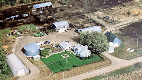 The Troester-Olsen farm located southwest of Hampton was recently honored by the Aksarben Foundation and the Nebraska Farm Bureau as a Pioneer Farm in Nebraska. The land was purchased from the Union Pacific Railroad by Jacob Troester in 1888. 