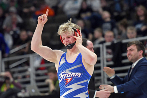 Gage Friesen’s jam-packed senior year for High Plains was highlighted by a Class D state championship on the wrestling mat over the winter. 