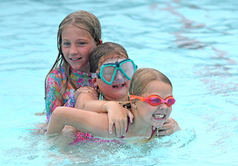 News-Register/Elizabeth Hunter The Aurora Aquatic Facility had a daily average of 295 swimmers throughout the summer with Friday, June 20 being their highest attendance with 558 patrons.